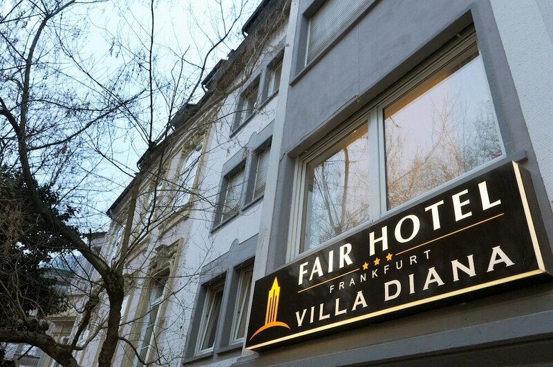 Гостиница Fair Hotel Villa Diana Westend во Франкфурте-на-Майне