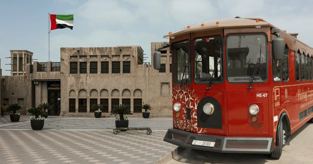 Excursions Heritage Express, cultural bus tour, Dubai, photo