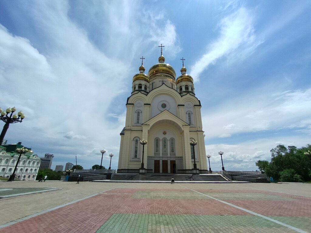 Православный храм Спасо-Преображенский кафедральный собор, Хабаровск, фото