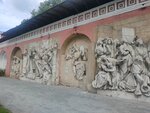 Горельеф Мельхиседек встречает Авраама с пленёнными им царями (Donskaya Square, 1с10), memorial plaque, foundation stone