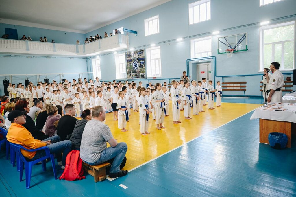 نادي رياضي، مجموعة Krasnoyarskaya detskaya yunosheskaya Federatsiya karate Kyokusinkay ، كراسنويارسك، صورة