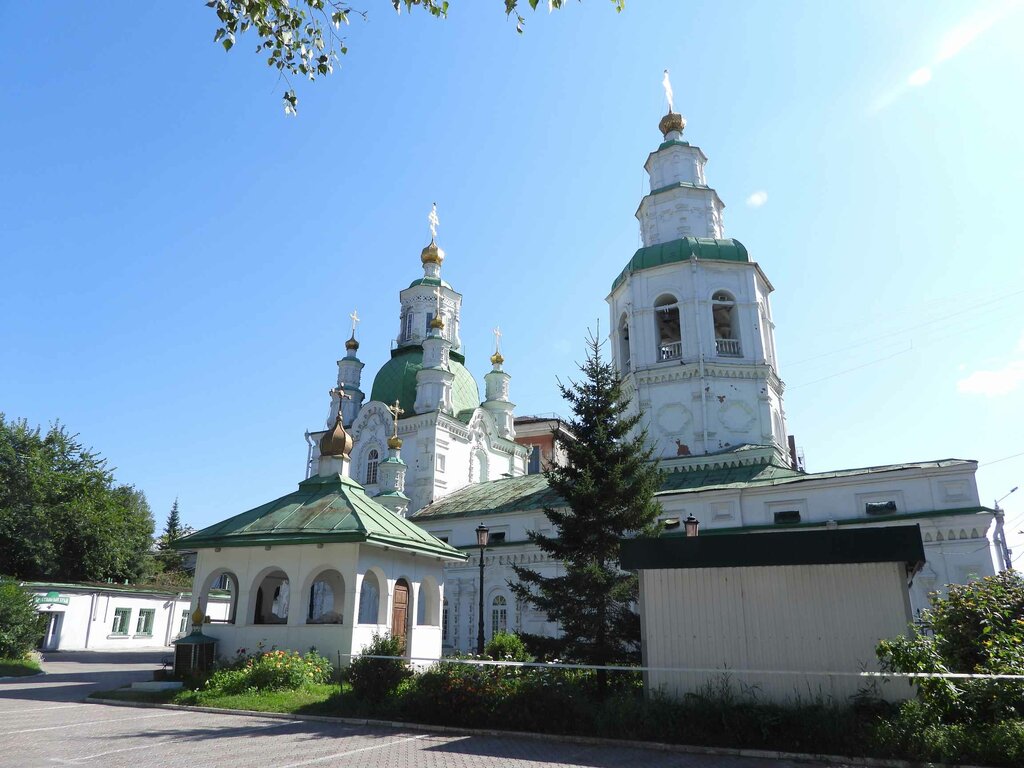 Orthodox church Cathedral of the Intercession of the Mother of God, Krasnoyarsk, photo