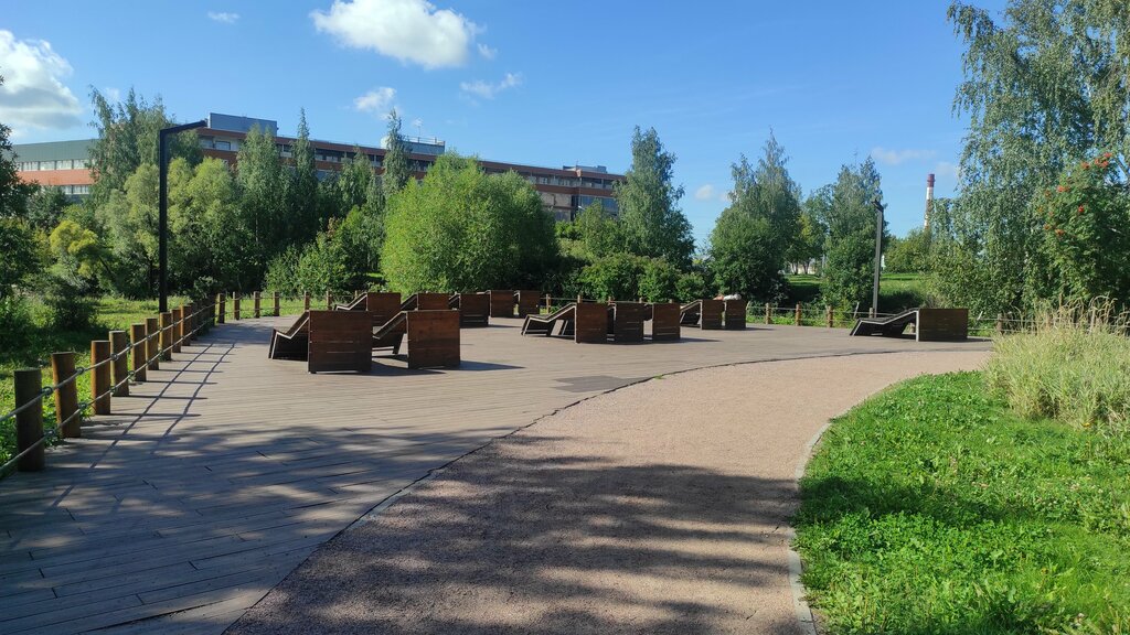 Парк культуры и отдыха Большой Ильинский сад, Санкт‑Петербург, фото