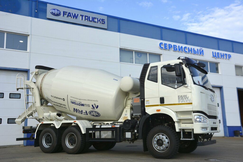 Автобетоносмеситель FAW 6х4
