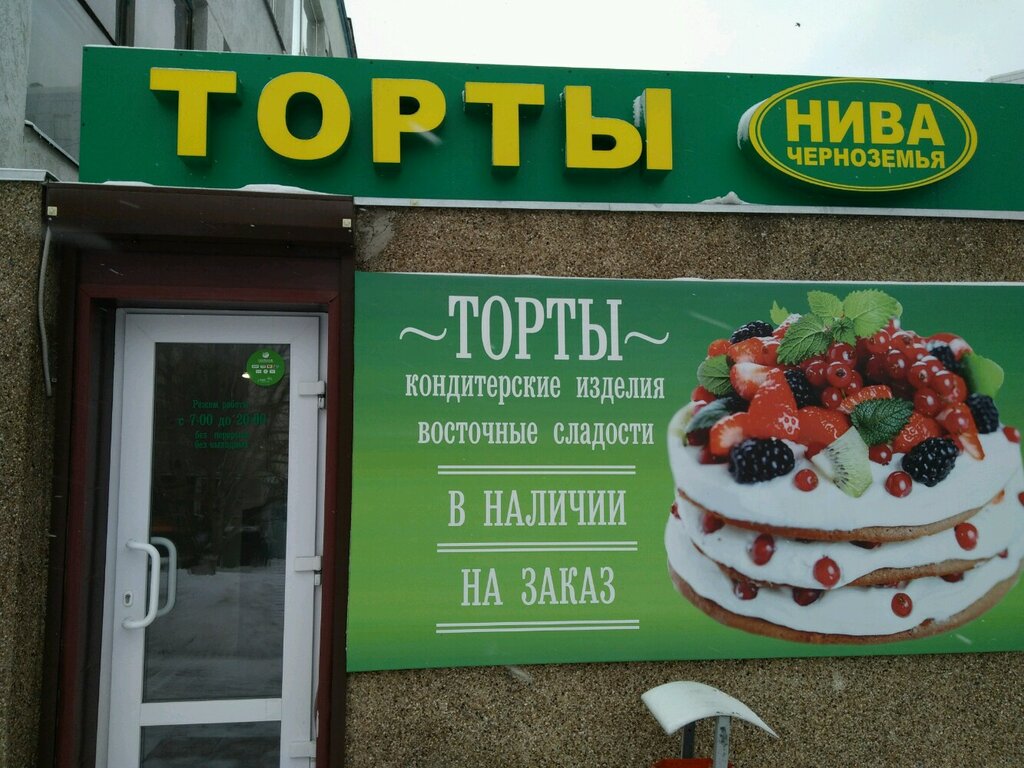 Торты Нива Белгород Магазины
