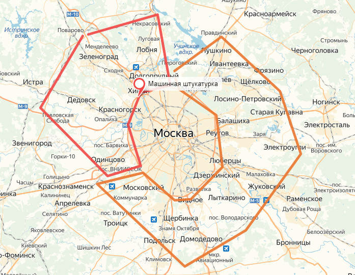 Карта поварово солнечногорский район с улицами