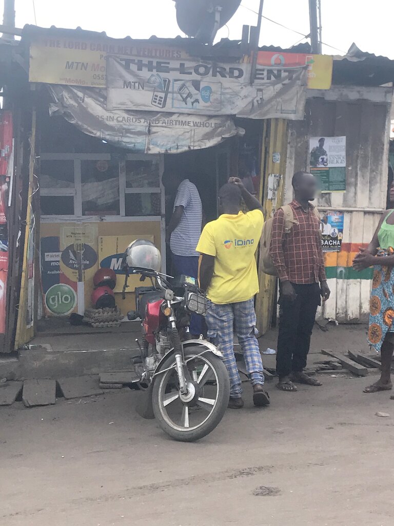 Money transfers The Lord ent, Accra, photo
