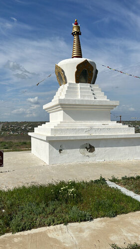 Landmark, attraction Ступа мира, Republic of Kalmykia, photo