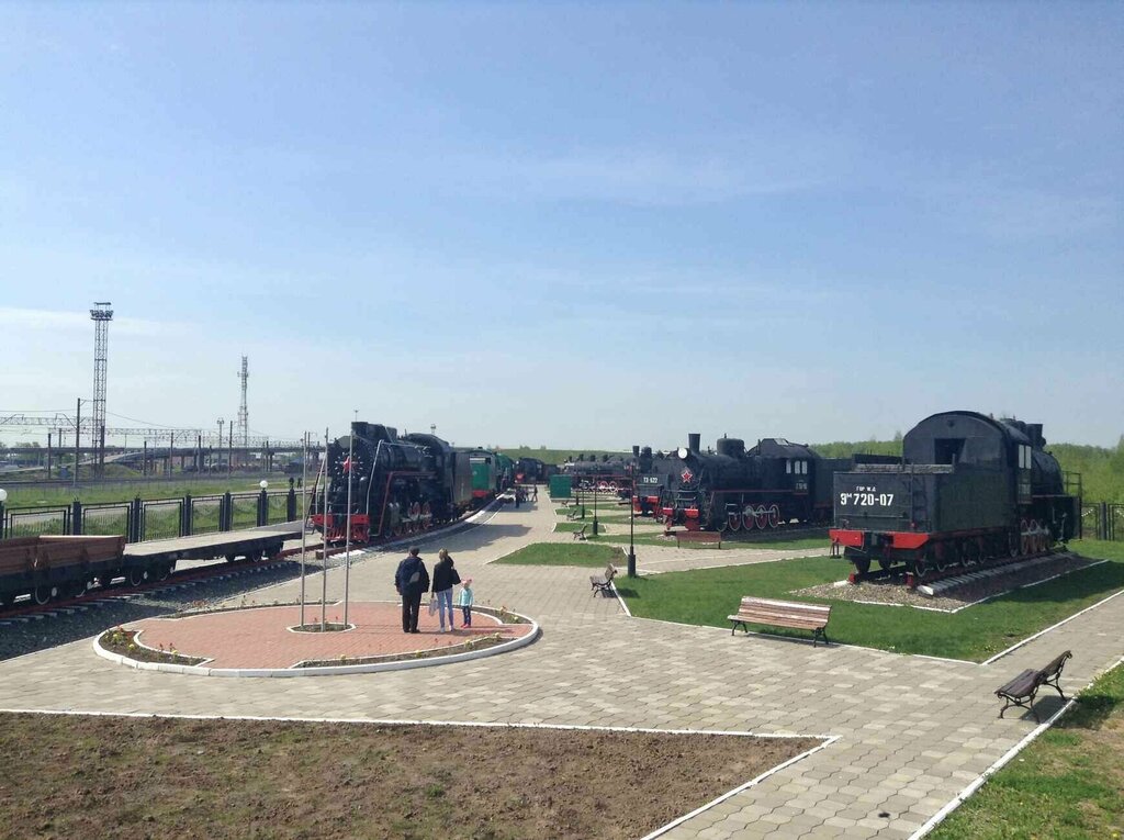 Müzeler ve sanat galerileri Steam locomotives of Russia, Nijni Novgorod, foto