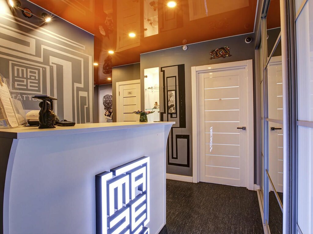 Tatu salonu Maze Tattoo, Moskva, foto