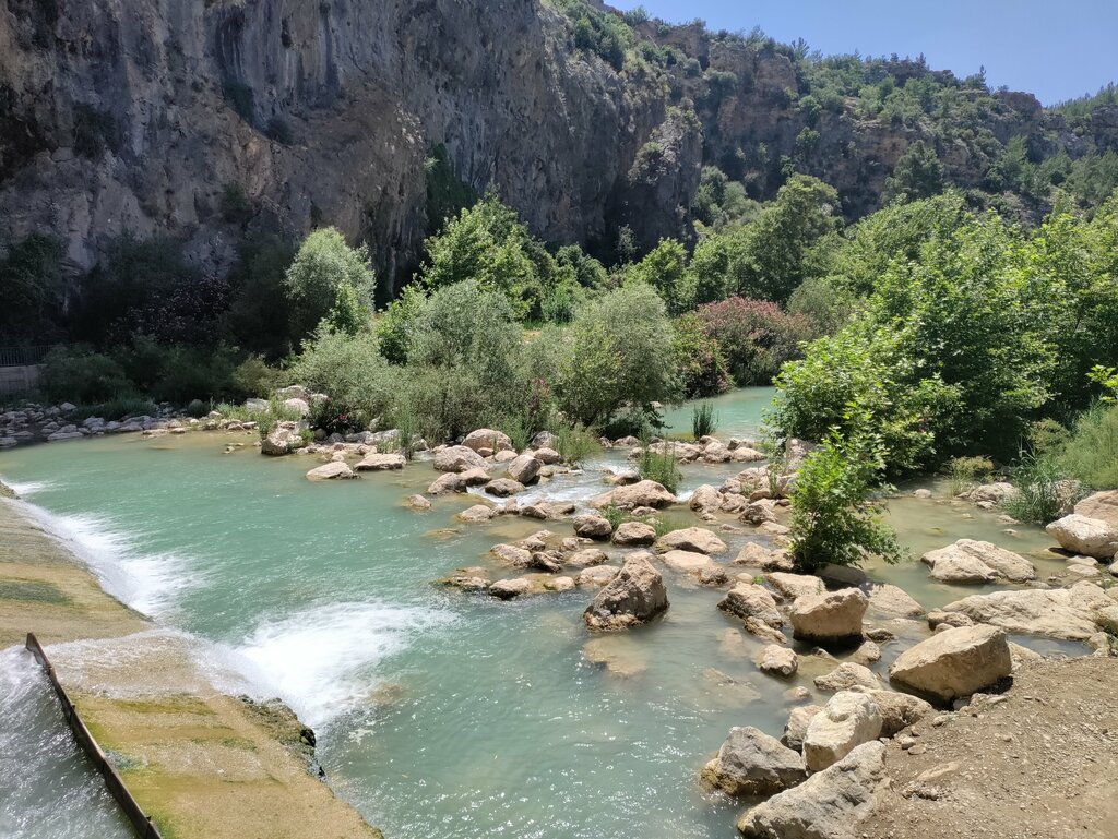 Turistik yerler Kapuz Kanyonu, Konyaaltı, foto