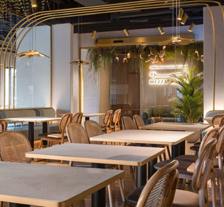 Restaurant Mezza House, Dubai, photo