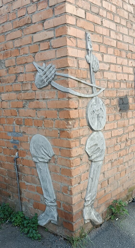 Стрит-арт Музыкант, Владикавказ, фото