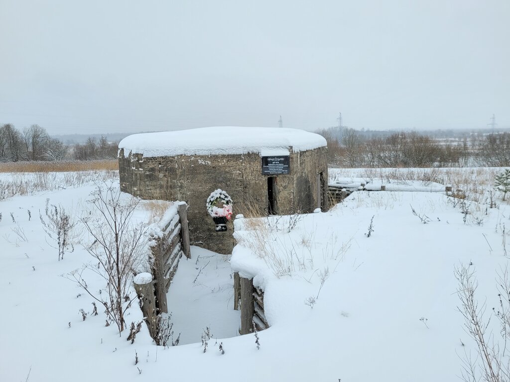 Landmark, attraction Долговременная огневая точка № 18 Дубровского узла обороны, Saint‑Petersburg and Leningrad Oblast, photo