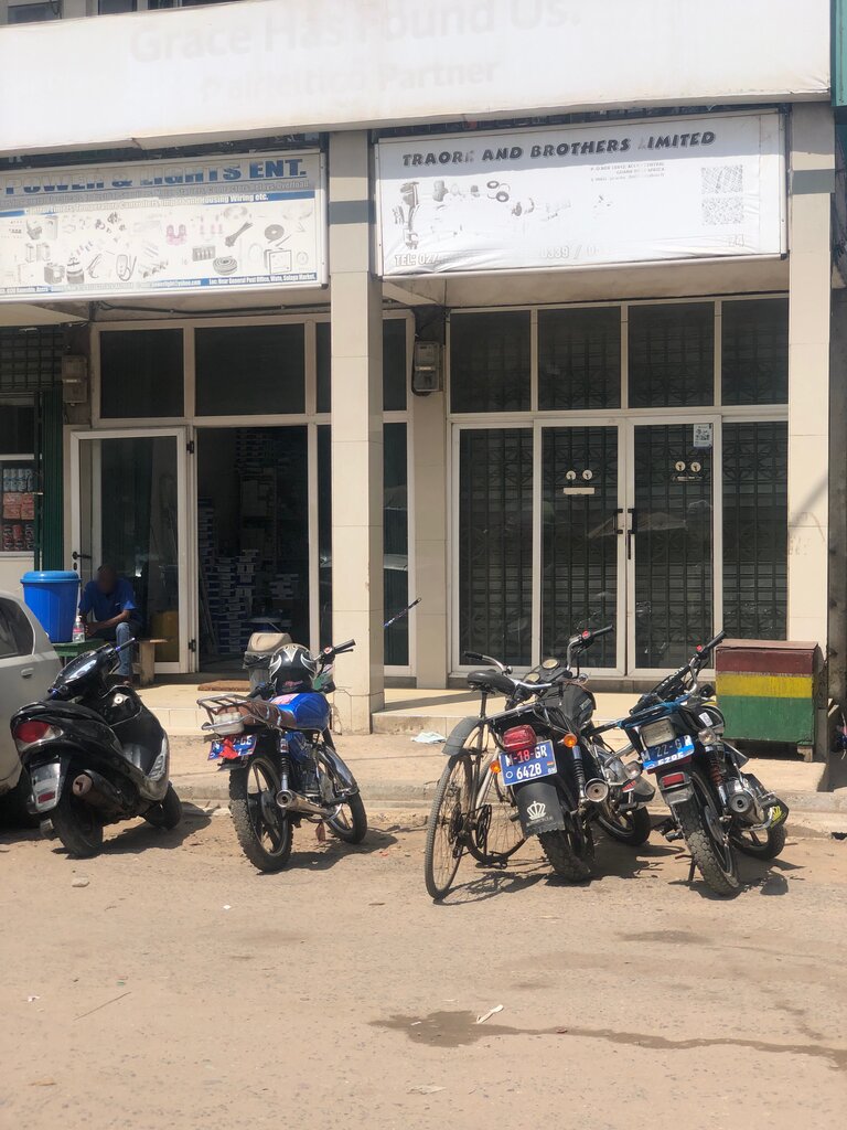 Auto parts and auto goods store Power and Lights Ent, Accra, photo