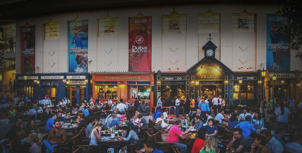 Bar, pub The Irish Village, Dubai, photo