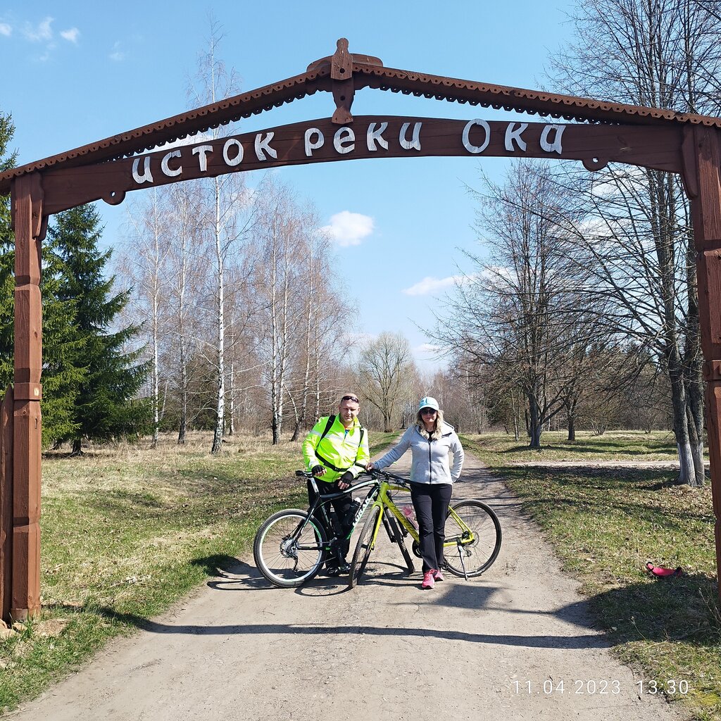Spring, stream Исток Оки, Oryol Oblast, photo