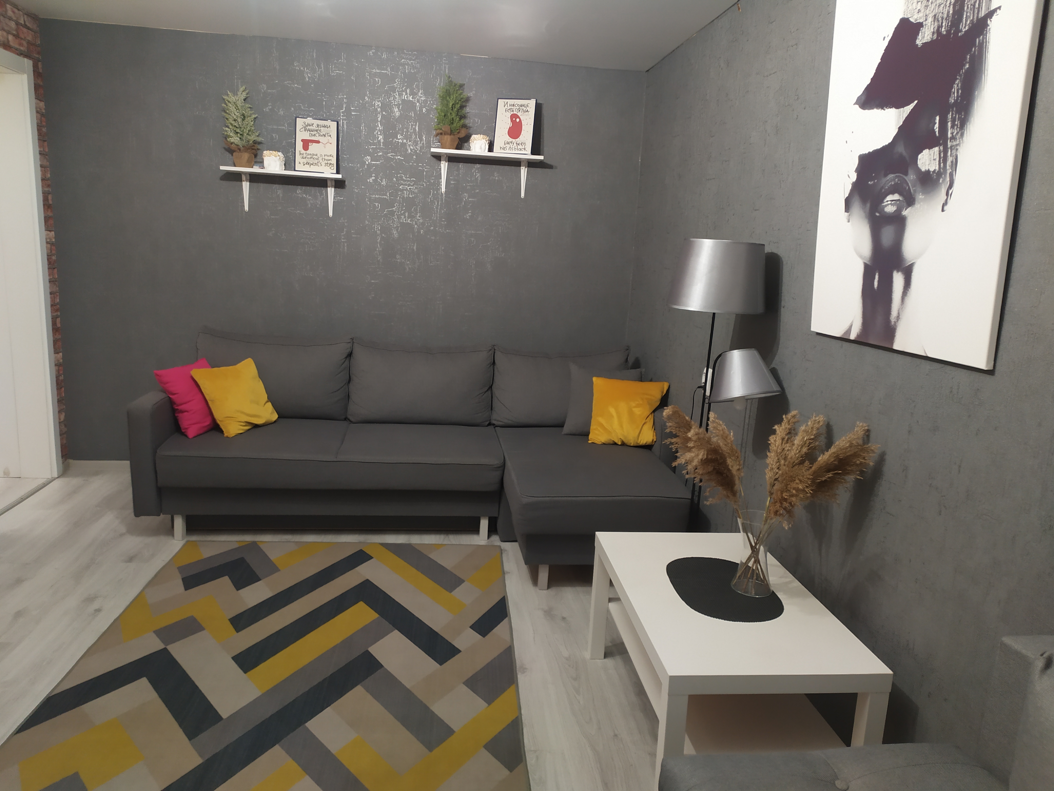 Фото Стильная 2к квартира на Серпуховской 15