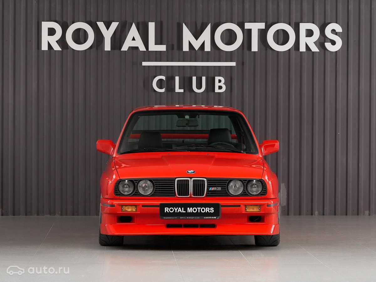 1986 BMW M3, I (E30), ÐºÑÐ°ÑÐ½ÑÐ¹, 3150000 ÑÑÐ±Ð»ÐµÐ¹ - Ð²Ð¸Ð´ 1