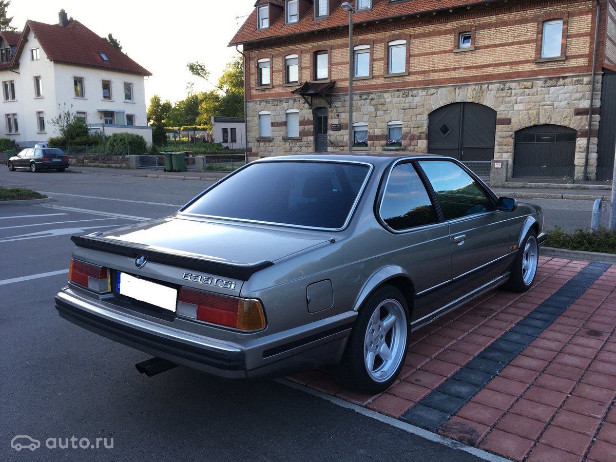 1988 BMW 6 ÑÐµÑÐ¸Ñ, I (E24), ÑÐµÑÐµÐ±ÑÐ¸ÑÑÑÐ¹, 3404394 ÑÑÐ±Ð»ÐµÐ¹ - Ð²Ð¸Ð´ 3