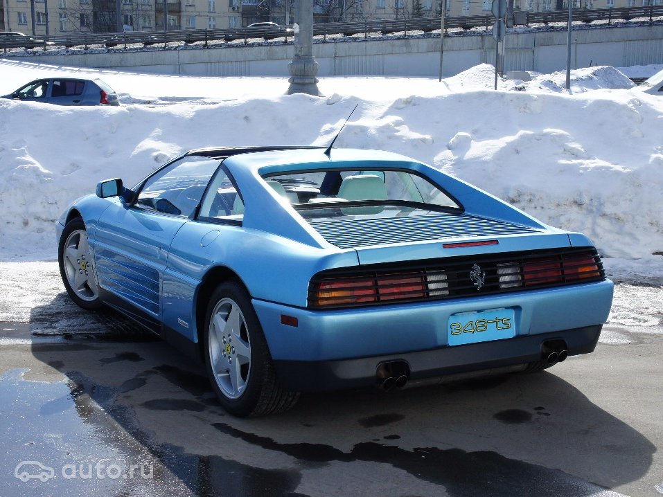 1991 Ferrari 348, голубой, 4900000 рублей - вид 3