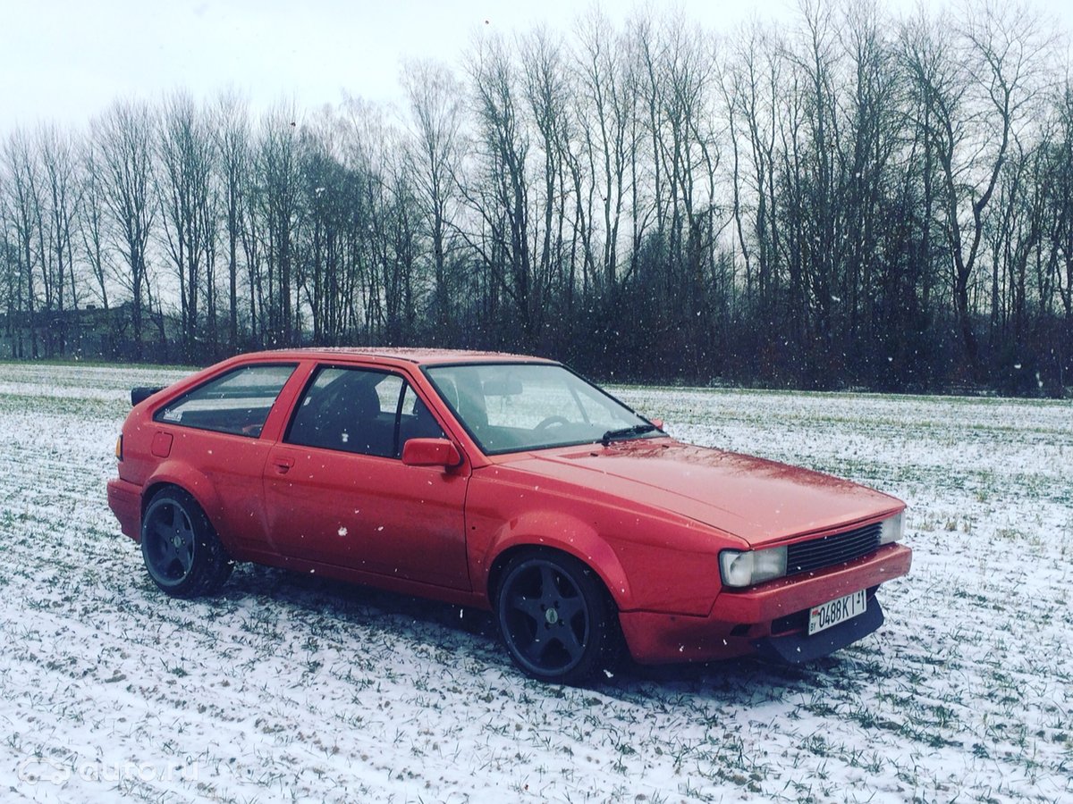 1984 Volkswagen Scirocco, II, оранжевый, 344966 рублей