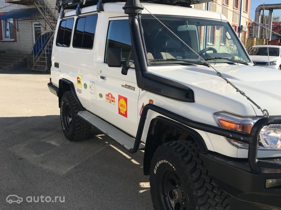 2008 Toyota Land Cruiser, 70 Series Ð ÐµÑÑÐ°Ð¹Ð»Ð¸Ð½Ð³, Ð±ÐµÐ»ÑÐ¹, 3550000 ÑÑÐ±Ð»ÐµÐ¹ - Ð²Ð¸Ð´ 1