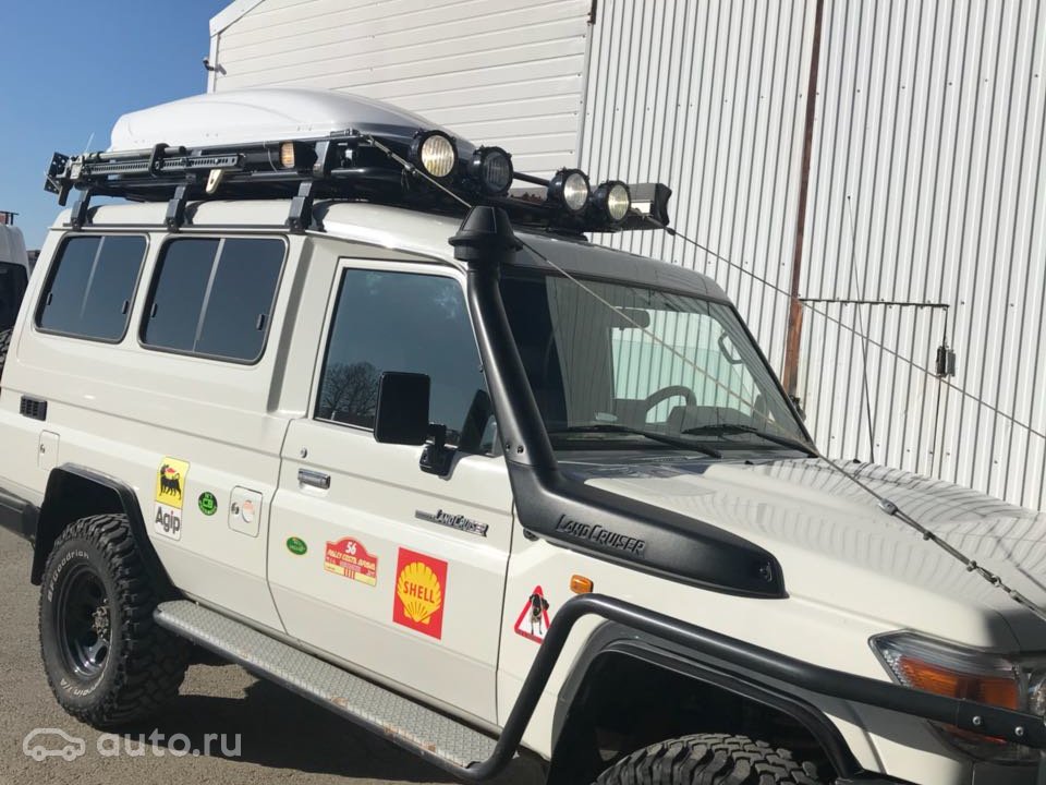 2008 Toyota Land Cruiser, 70 Series Ð ÐµÑÑÐ°Ð¹Ð»Ð¸Ð½Ð³, Ð±ÐµÐ»ÑÐ¹, 3550000 ÑÑÐ±Ð»ÐµÐ¹