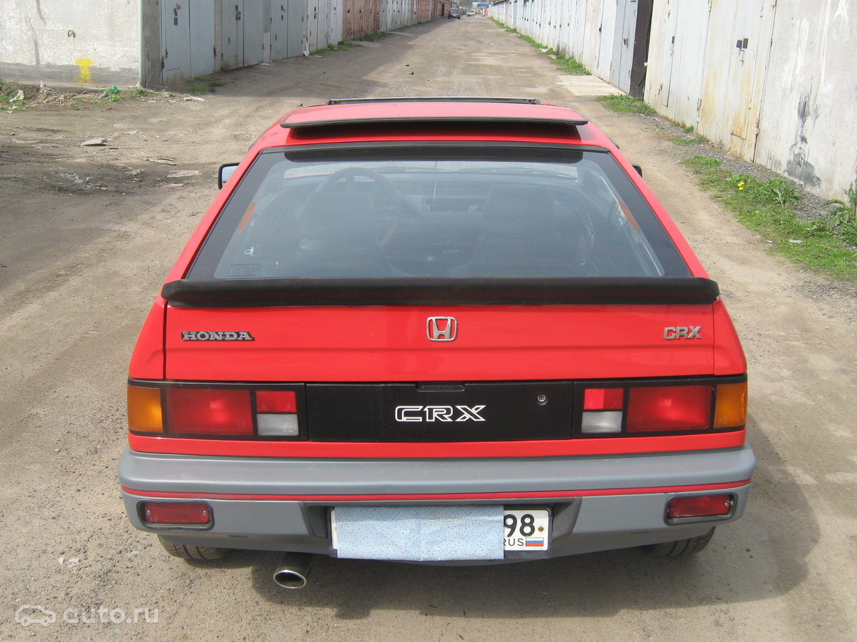 1985 Honda CR-X, I, ÐºÑÐ°ÑÐ½ÑÐ¹, 300000 ÑÑÐ±Ð»ÐµÐ¹ - Ð²Ð¸Ð´ 3