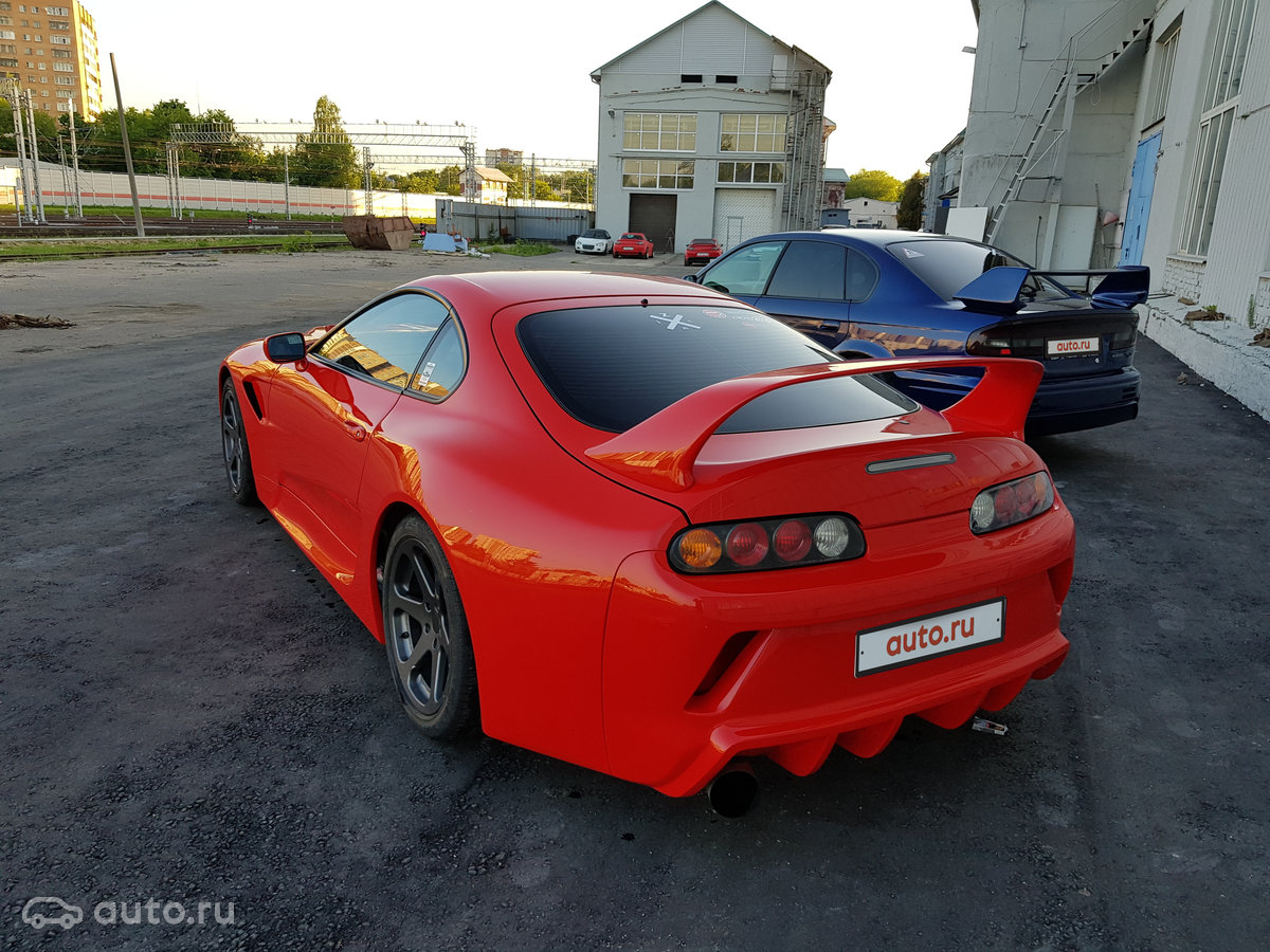 1993 Toyota Supra, IV (A80), ÐºÑÐ°ÑÐ½ÑÐ¹, 730000 ÑÑÐ±Ð»ÐµÐ¹ - Ð²Ð¸Ð´ 3