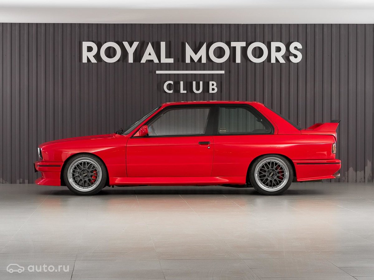 1986 BMW M3, I (E30), ÐºÑÐ°ÑÐ½ÑÐ¹, 3150000 ÑÑÐ±Ð»ÐµÐ¹ - Ð²Ð¸Ð´ 2