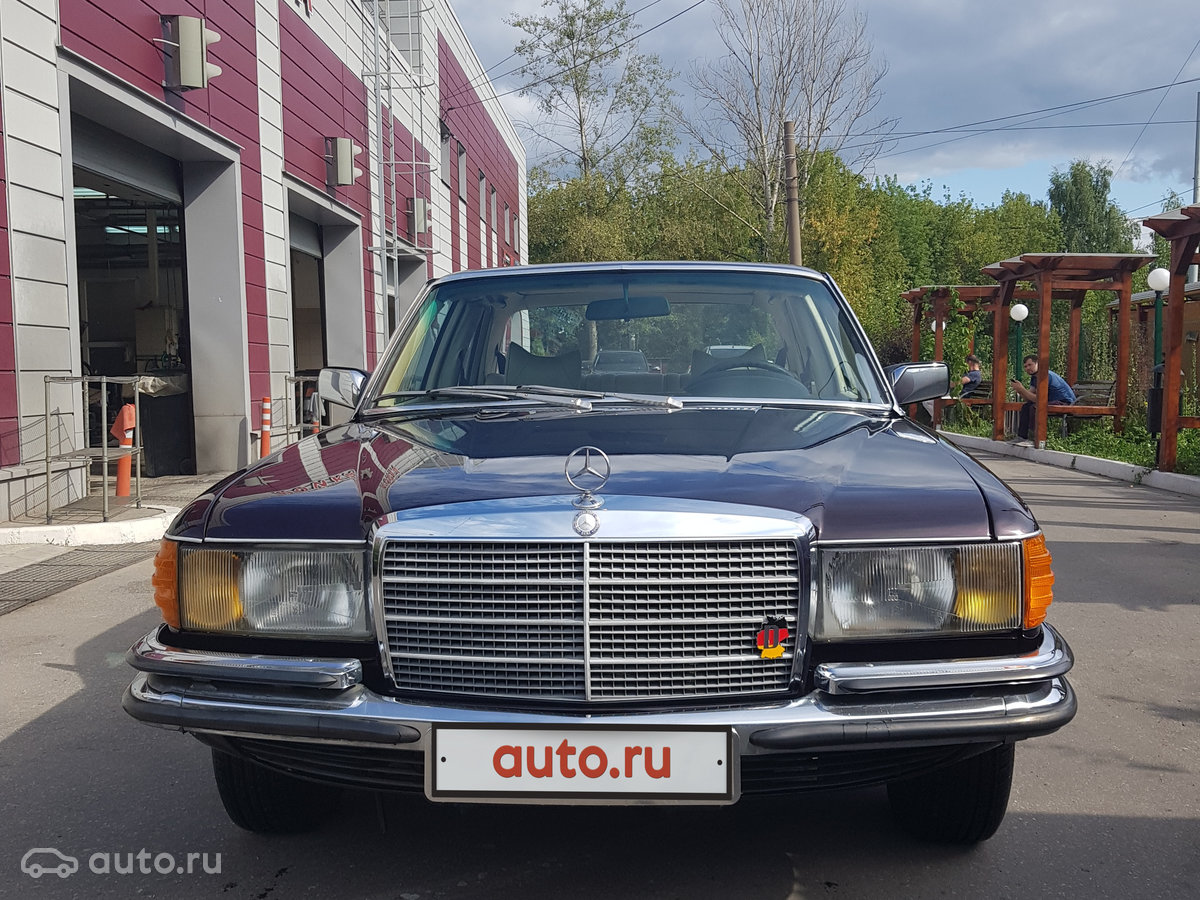 1972 Mercedes-Benz S-klasse, I (W116), ÑÐ¸Ð¾Ð»ÐµÑÐ¾Ð²ÑÐ¹, 600000 ÑÑÐ±Ð»ÐµÐ¹
