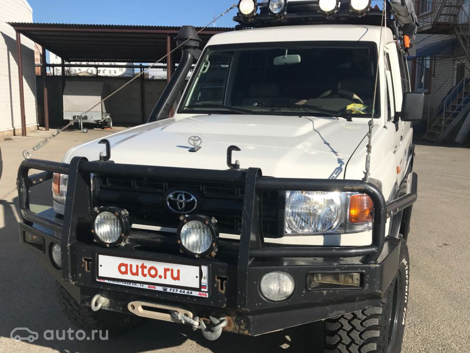 2008 Toyota Land Cruiser, 70 Series Ð ÐµÑÑÐ°Ð¹Ð»Ð¸Ð½Ð³, Ð±ÐµÐ»ÑÐ¹, 3550000 ÑÑÐ±Ð»ÐµÐ¹ - Ð²Ð¸Ð´ 10