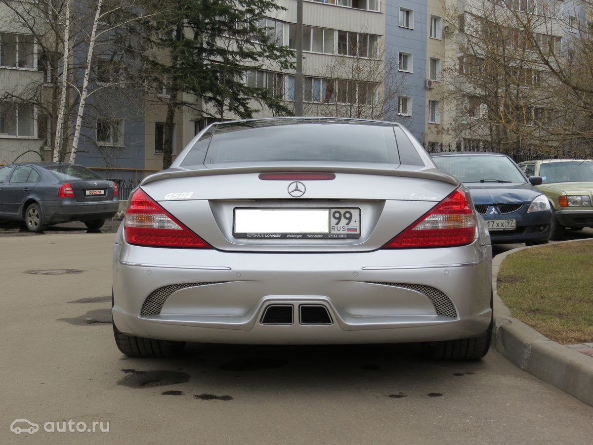 2004 Mercedes-Benz SL-klasse, V (R230), ÑÐµÑÐµÐ±ÑÐ¸ÑÑÑÐ¹, 1590000 ÑÑÐ±Ð»ÐµÐ¹ - Ð²Ð¸Ð´ 5