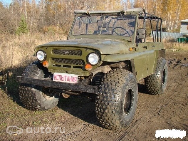 1977 УАЗ 469, зелёный, 299000 рублей