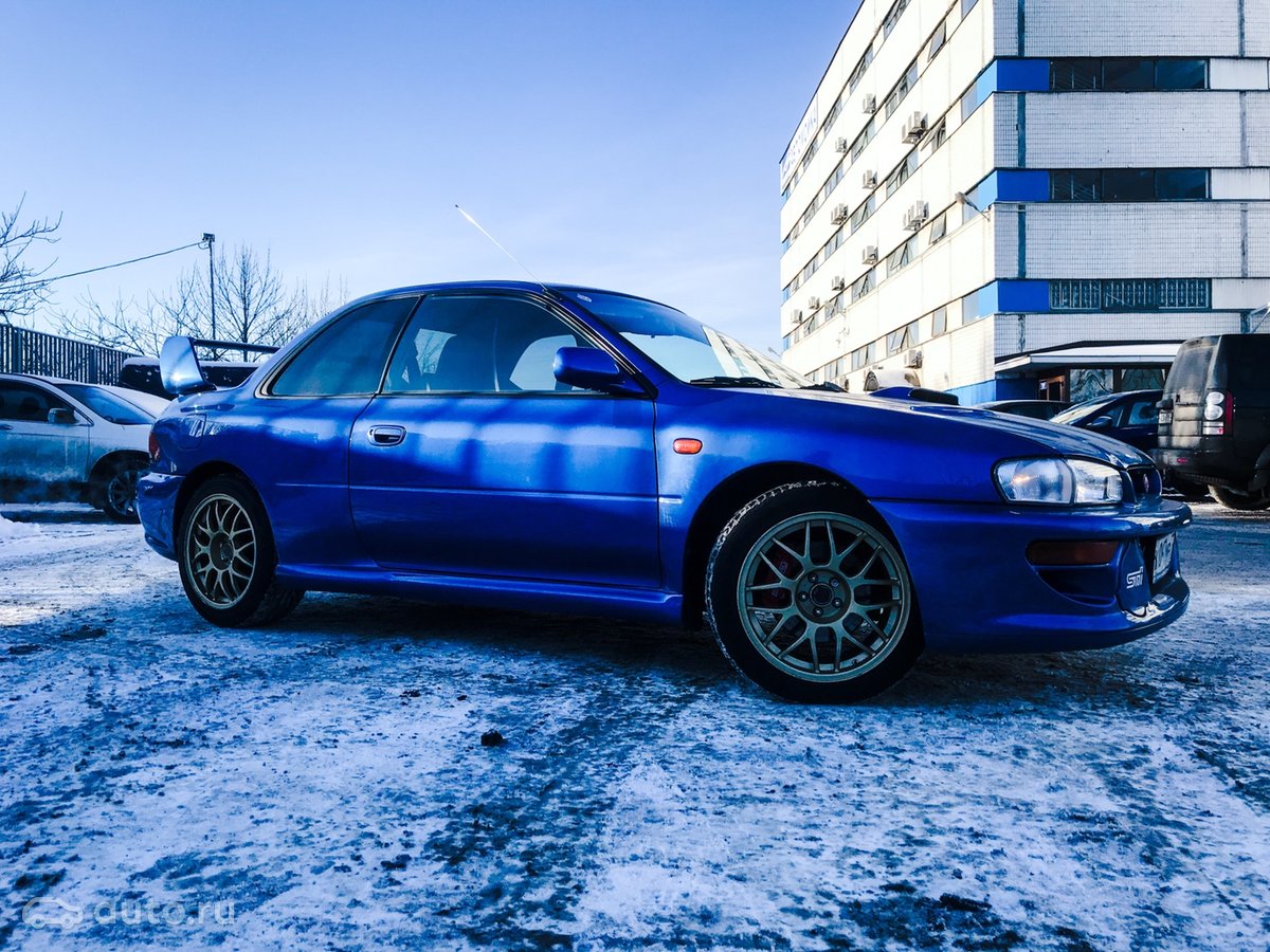 1998 Subaru Impreza WRX, I, синий, 3200000 рублей - вид 2