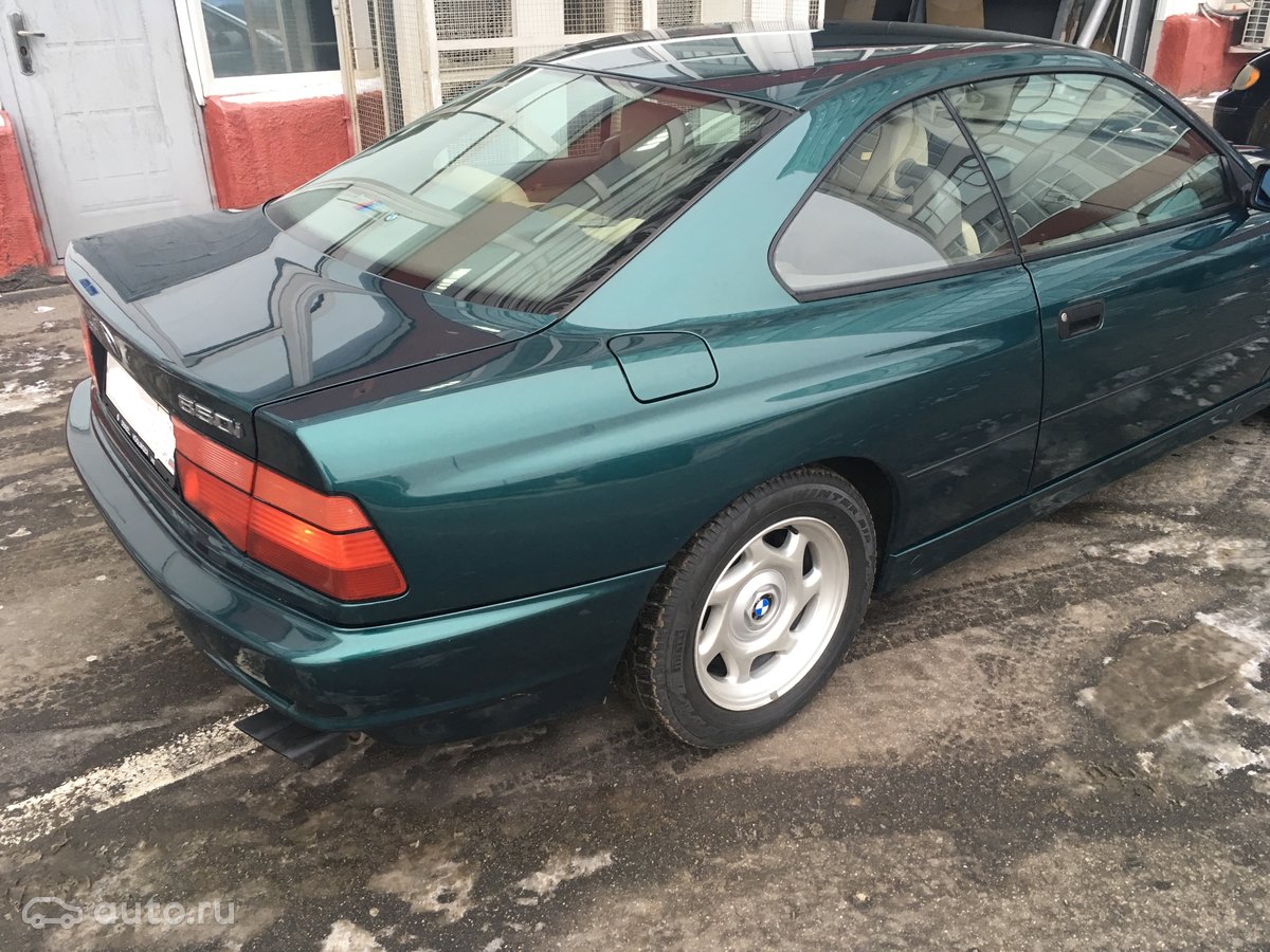 1991 BMW 8 серия, E31, зелёный, 1500000 рублей - вид 4