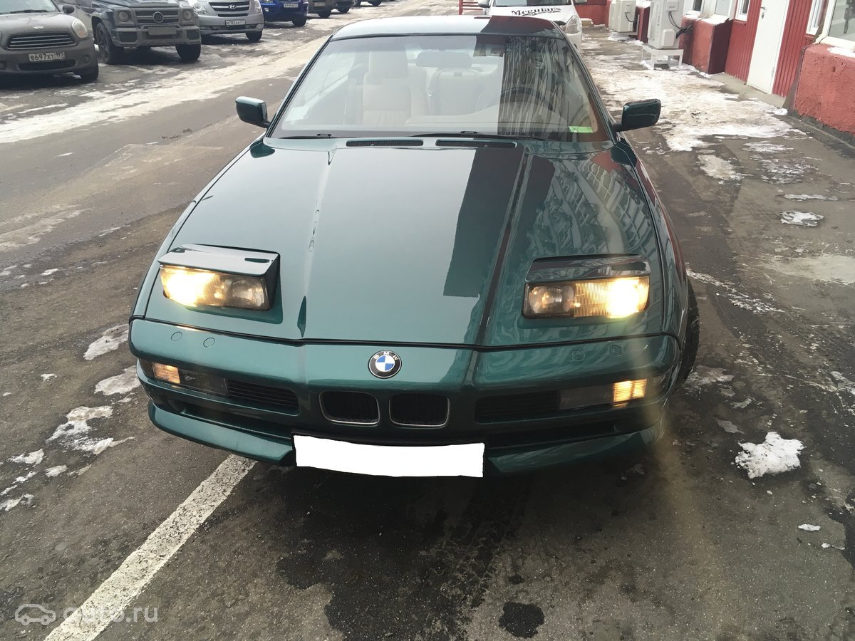 1991 BMW 8 серия, E31, зелёный, 1500000 рублей - вид 2