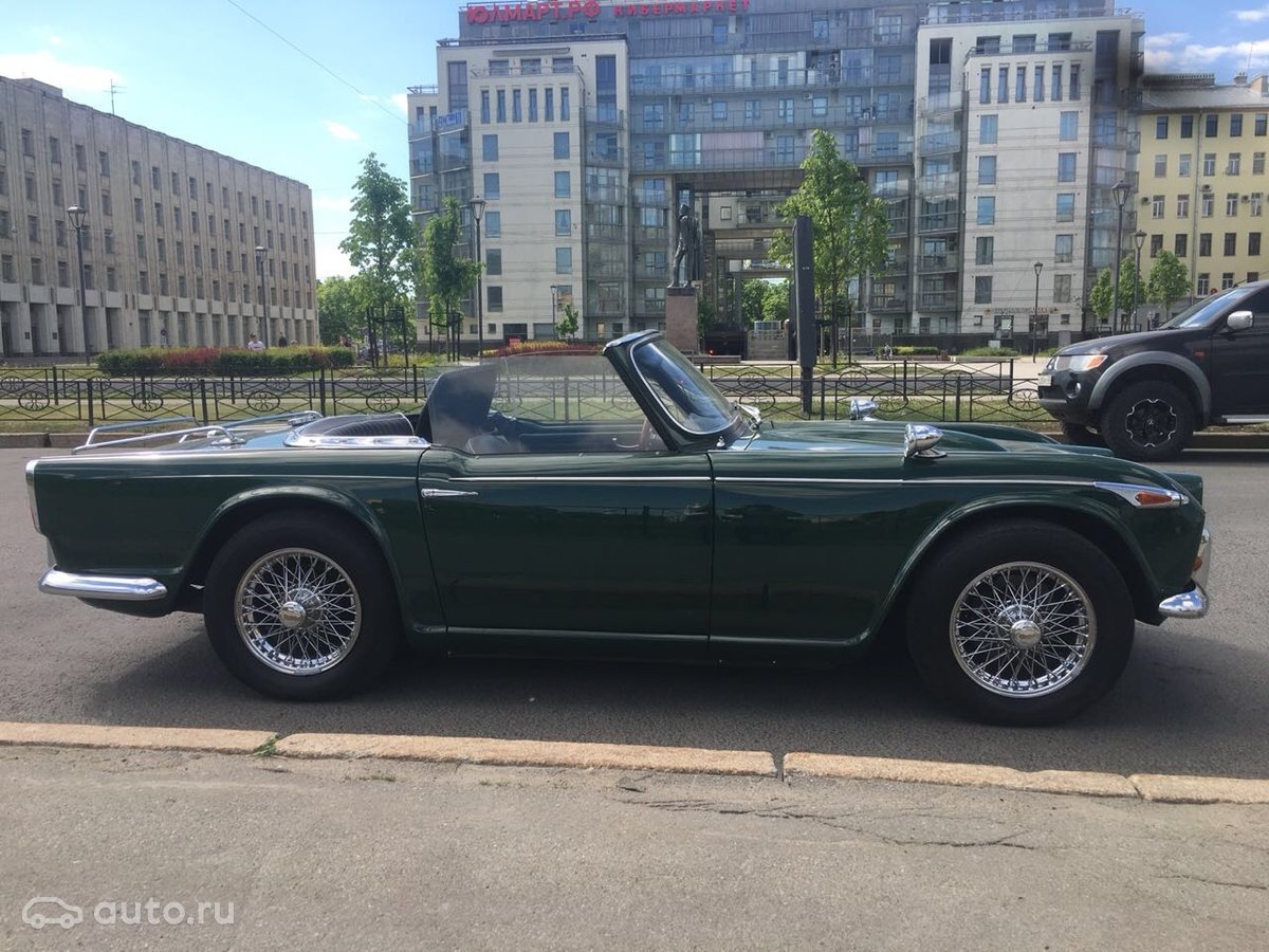 1964 Triumph TR4, I, Ð·ÐµÐ»ÑÐ½ÑÐ¹, 5500000 ÑÑÐ±Ð»ÐµÐ¹ - Ð²Ð¸Ð´ 2
