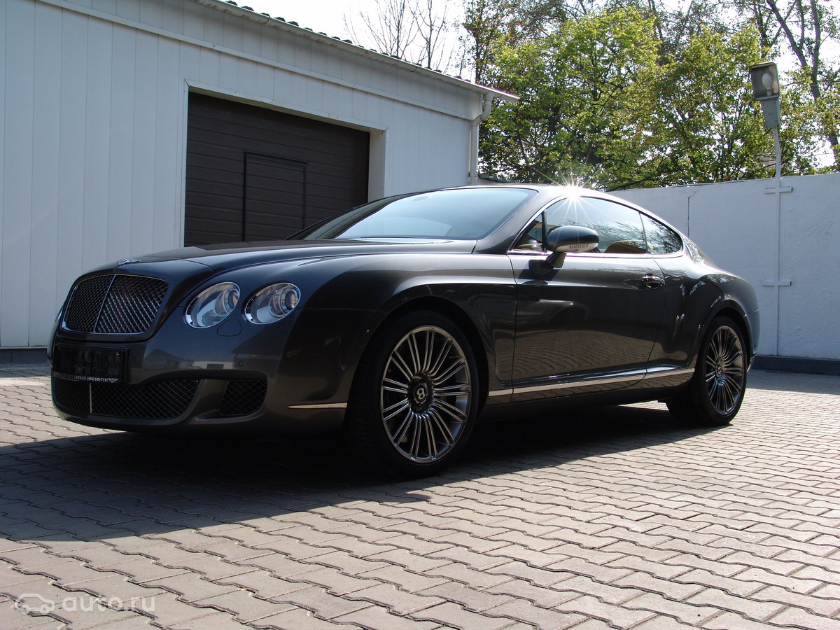 bentley continental gt i speed 6.0 at (610 л.с.) 4wd