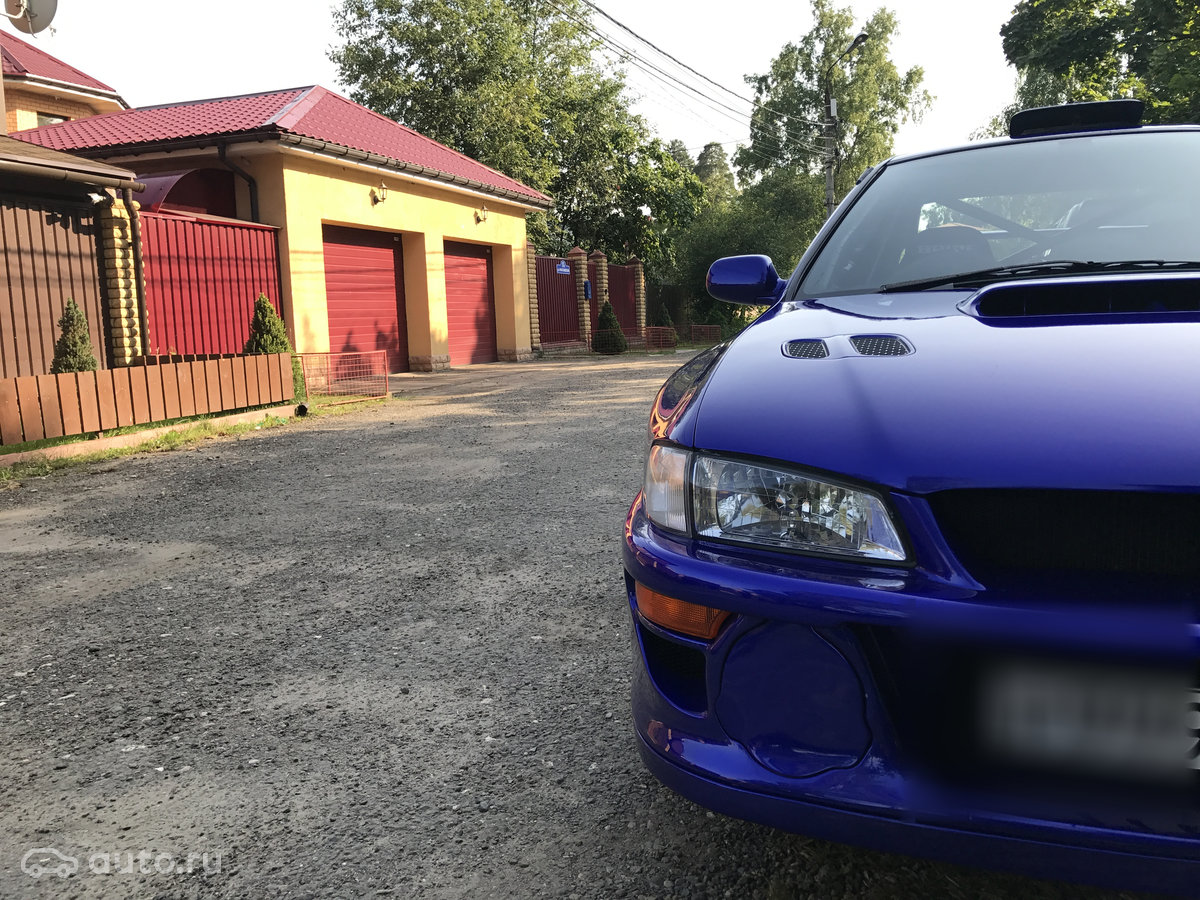 2000 Subaru Impreza WRX STi, I, синий, 1000000 рублей - вид 1