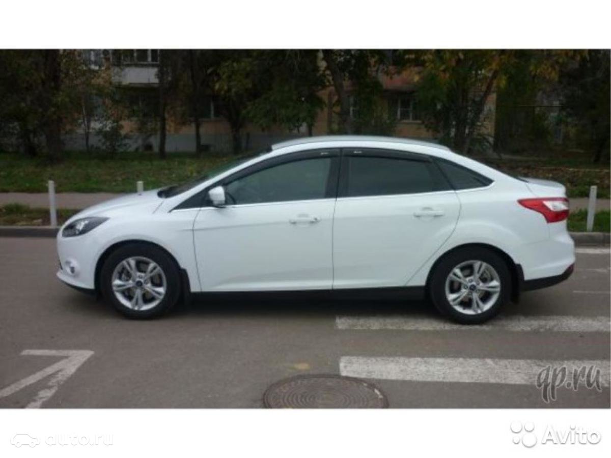 ford focus 3 белый