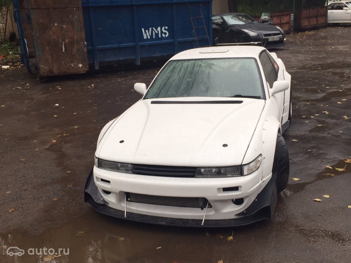 1988 Nissan Silvia, V (S13), Ð±ÐµÐ»ÑÐ¹, 2000000 ÑÑÐ±Ð»ÐµÐ¹ - Ð²Ð¸Ð´ 4