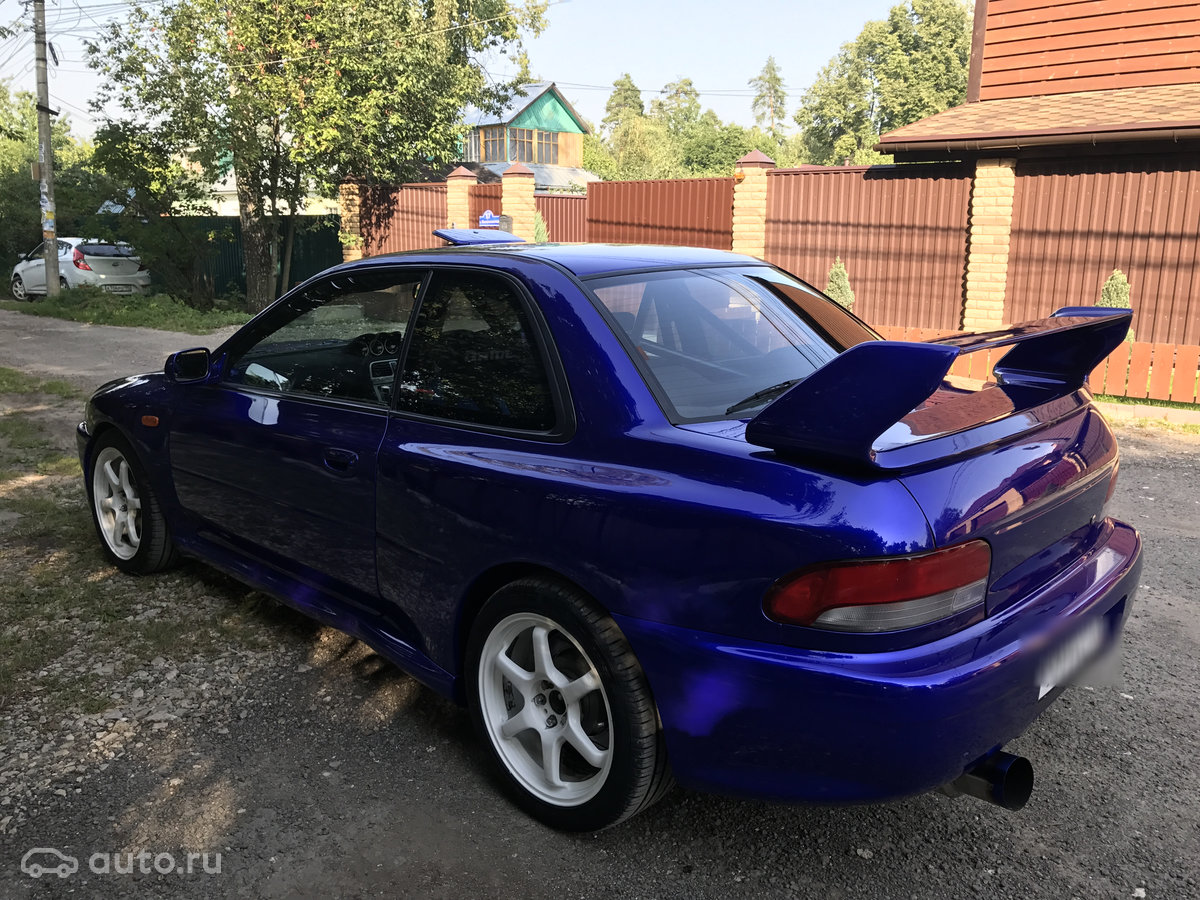 2000 Subaru Impreza WRX STi, I, синий, 1000000 рублей - вид 4