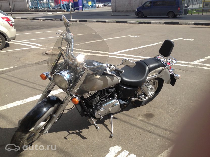 глушитель honda shadow sabre штатный