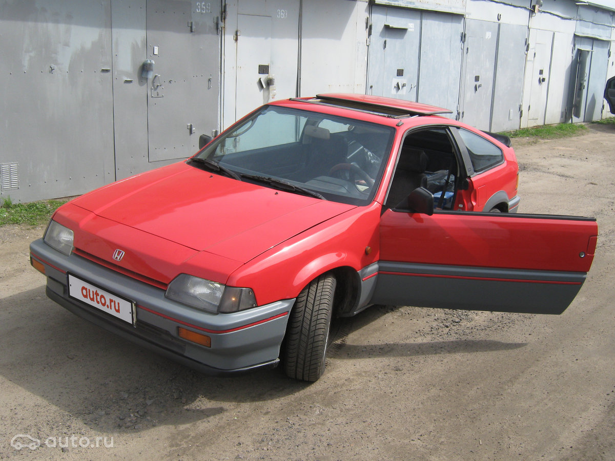 1985 Honda CR-X, I, ÐºÑÐ°ÑÐ½ÑÐ¹, 300000 ÑÑÐ±Ð»ÐµÐ¹ - Ð²Ð¸Ð´ 1