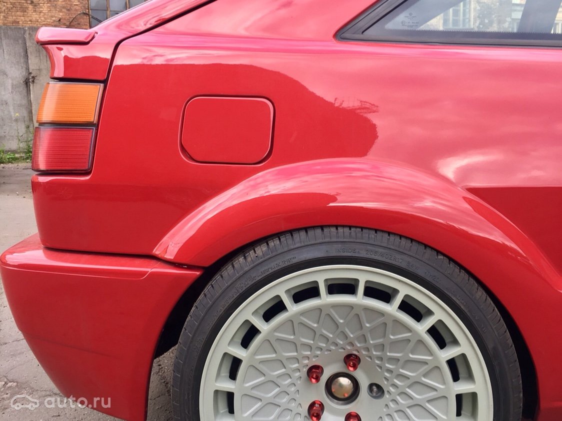1988 Volkswagen Corrado, красный, 499000 рублей - вид 5