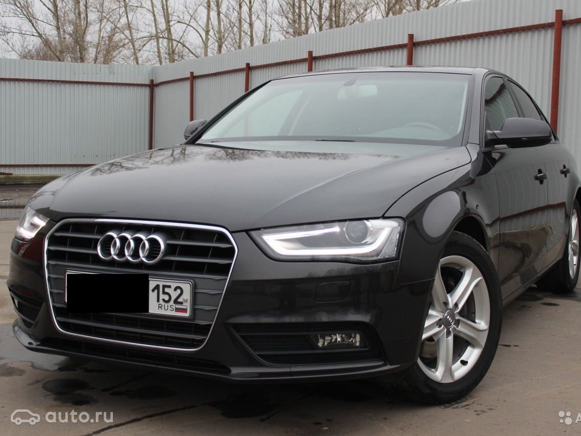 отзывы о audi a4 iv (b8) рестайлинг 1.8 cvt (120 л.с.) 2013 г.