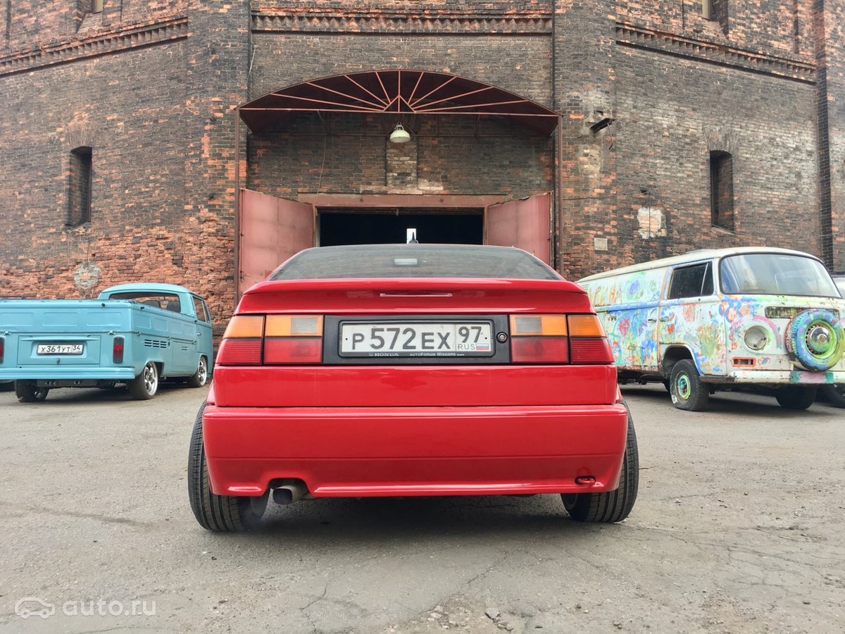 1988 Volkswagen Corrado, красный, 499000 рублей - вид 2