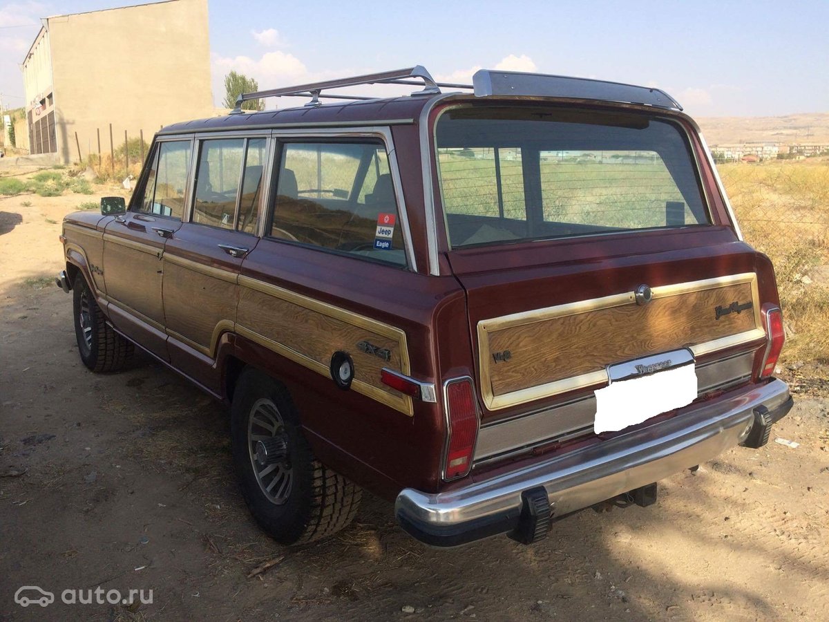 1988 Jeep Grand Wagoneer, пурпурный, 680000 рублей - вид 4